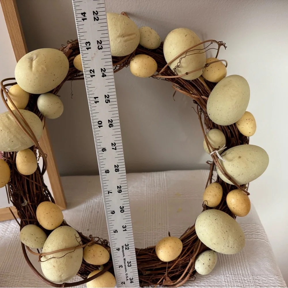 Easter Bunny Decor Set with Wreath